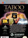 Taboo - The Sixth Sense Box Art Back
